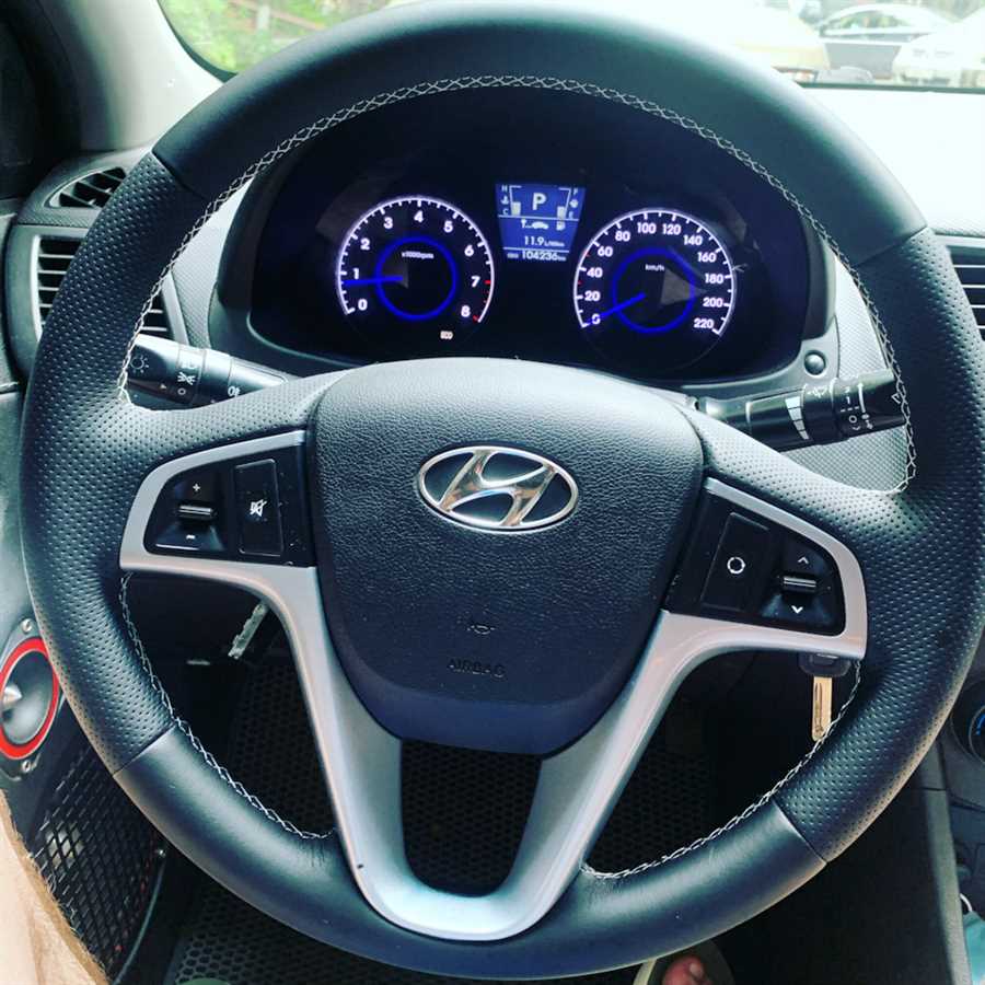 Диаметр руля Hyundai Solaris 1 — определение размеров и влияние на удобство вождения