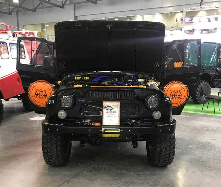 Установка лебедки на УАЗ Буханка — виды, особенности и преимущества